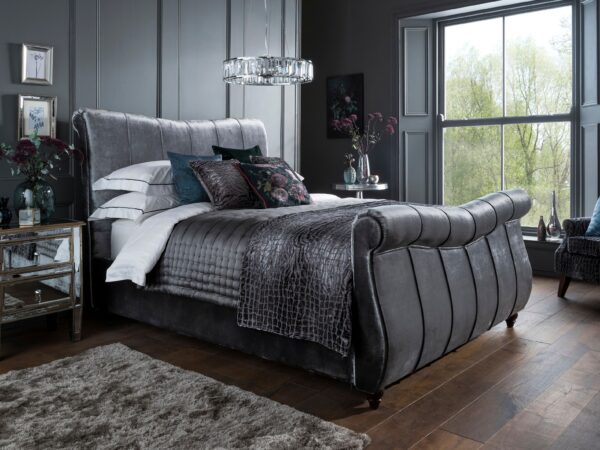Vicenza Velvet Bed Frame